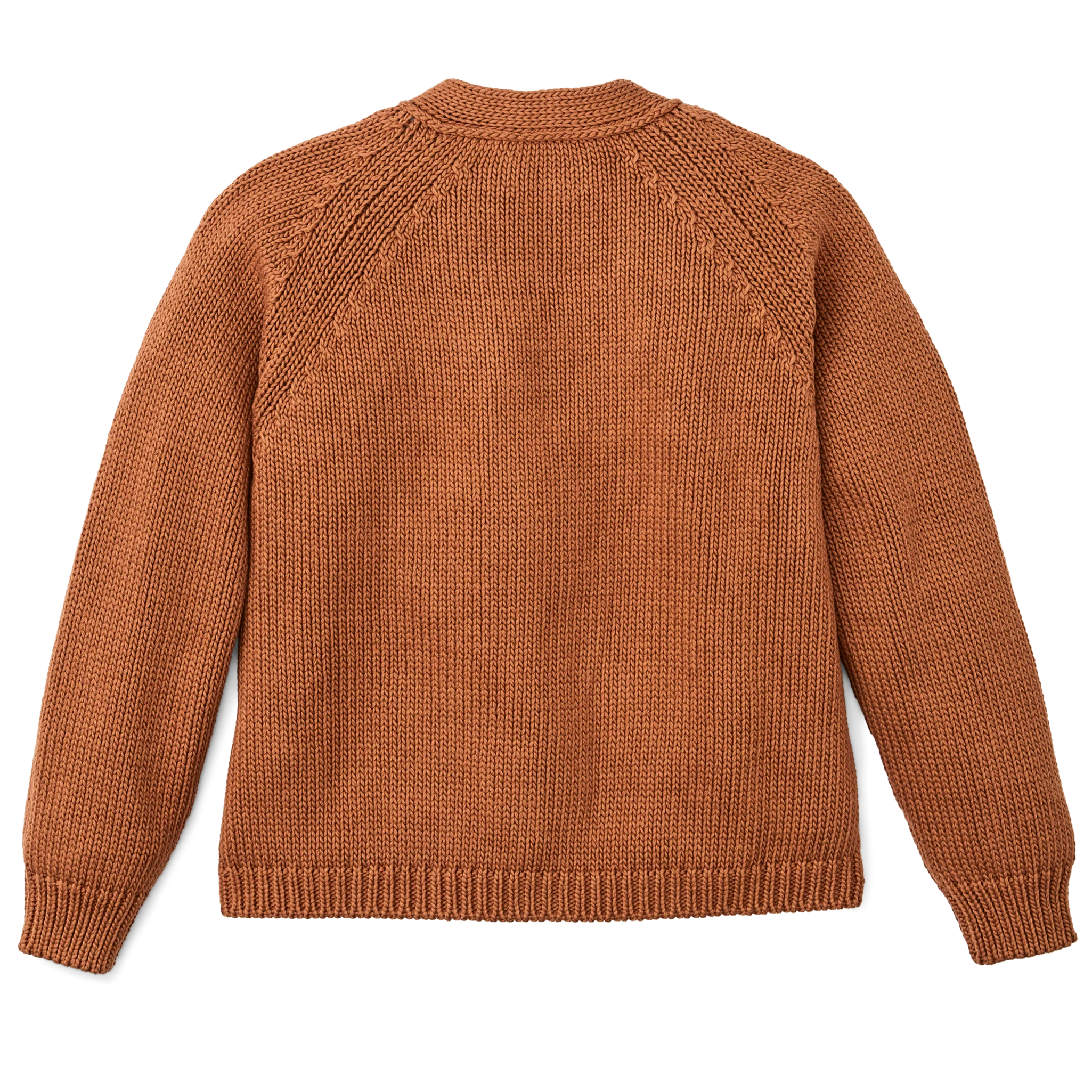Damen-Cardigan aus rustikalem Baumwollstoff