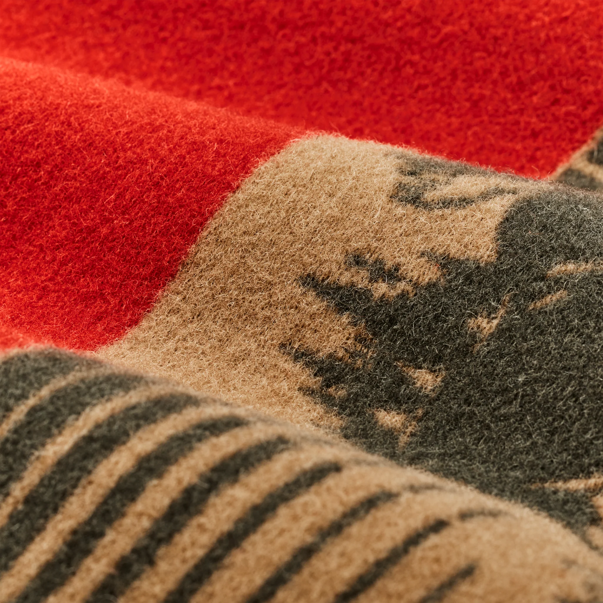 Jacquard-Wollweste