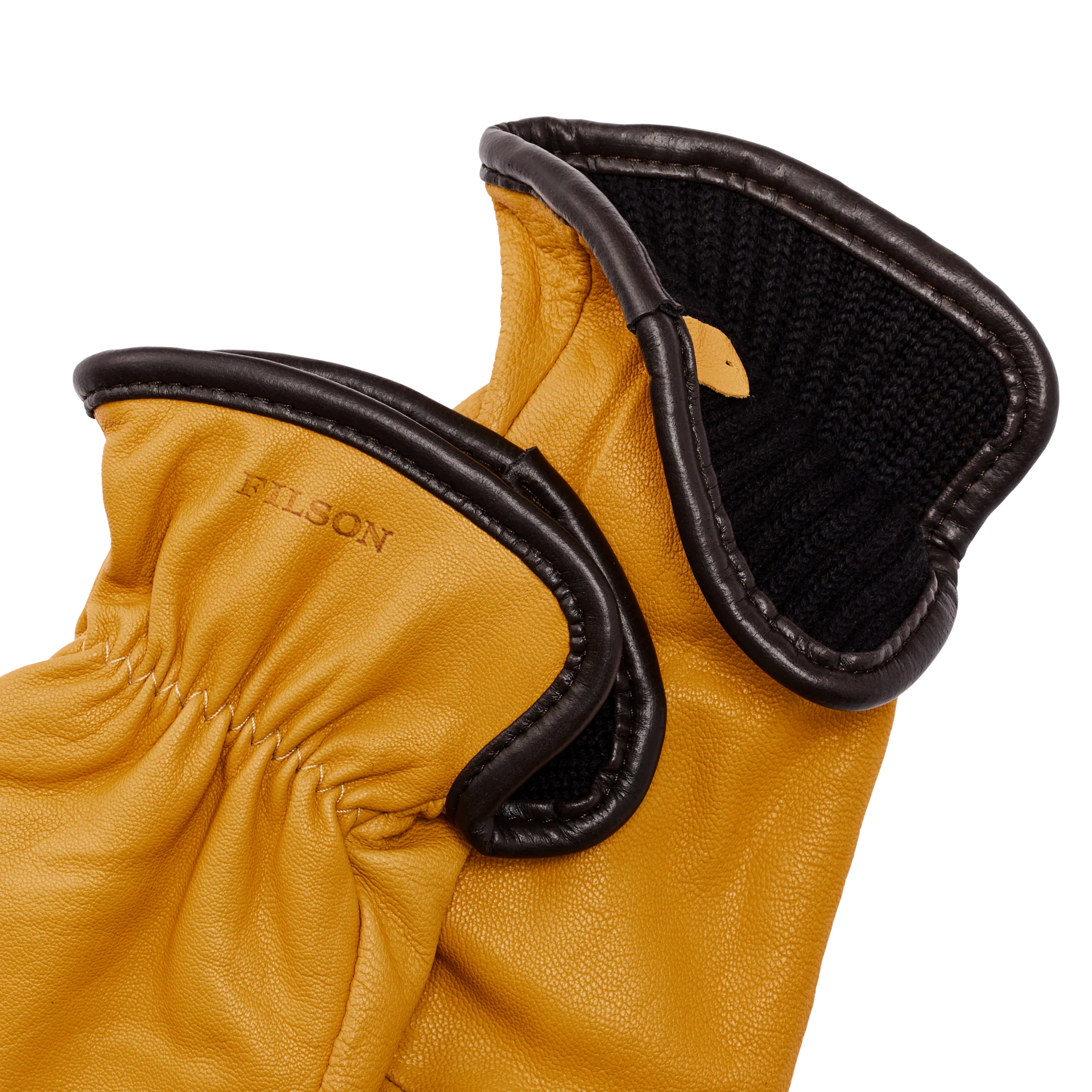 Originale gefütterte Ziegenleder-Handschuhe