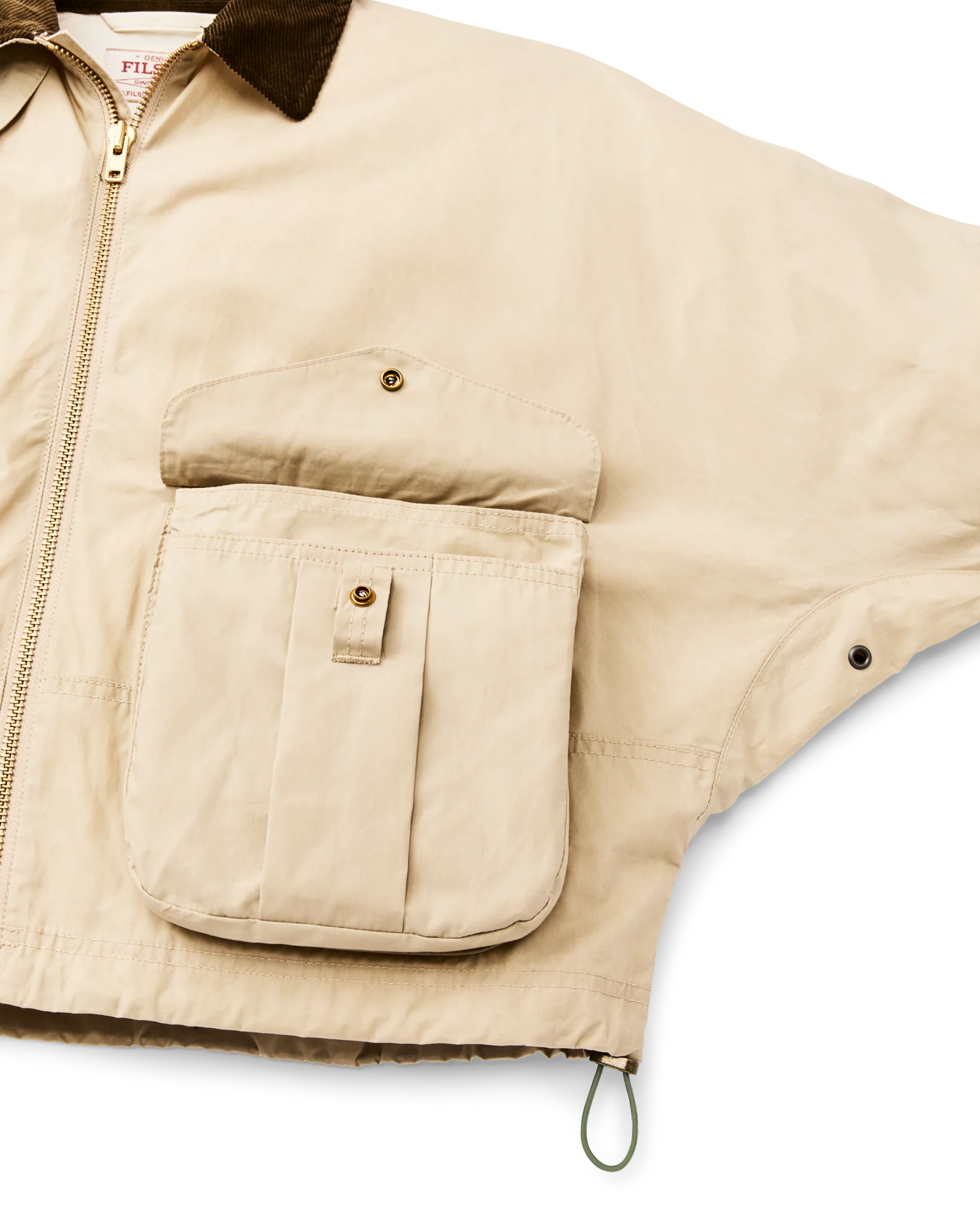 Damen Dry Wax Kurz-Arbeitsjacke