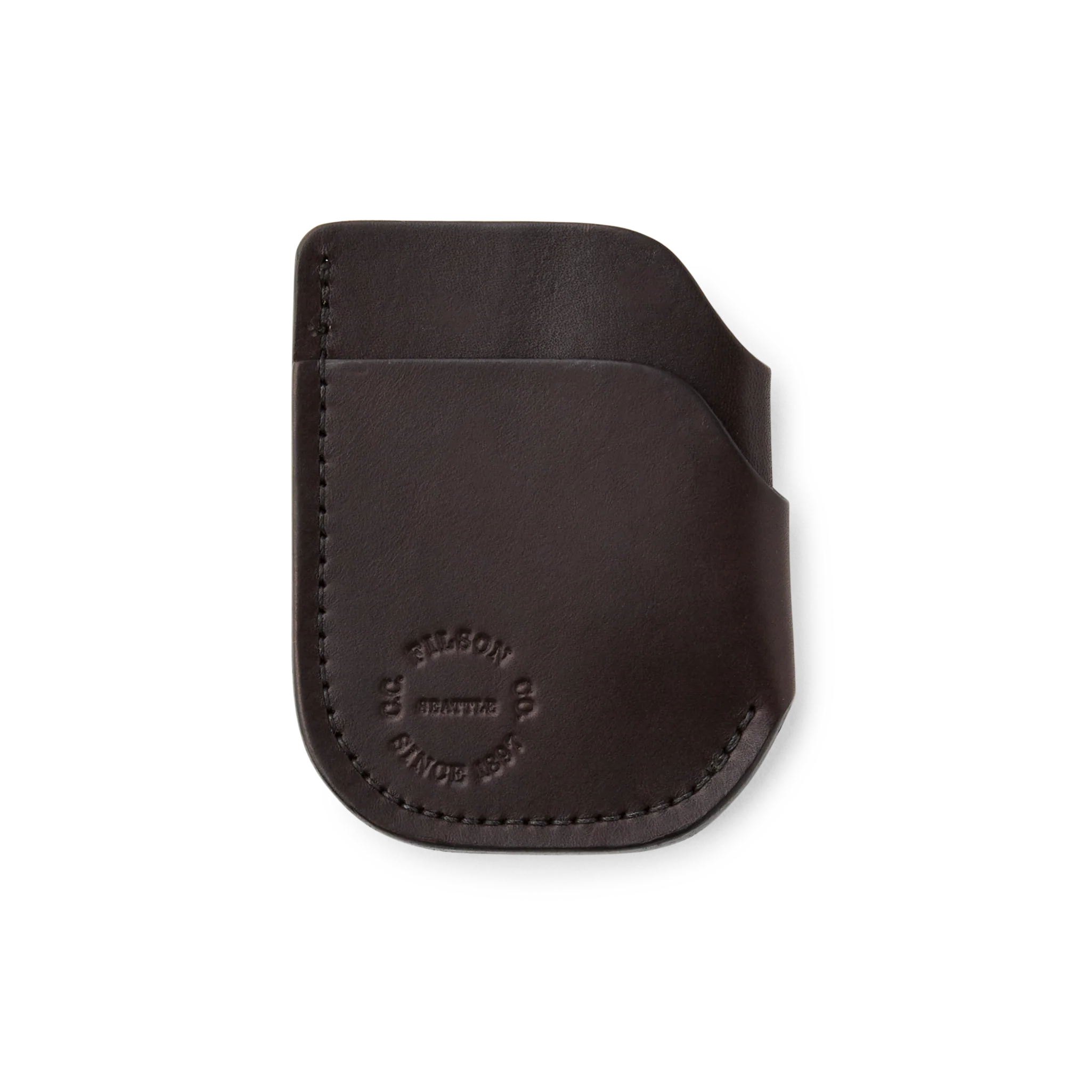 Vordertaschen-Geldbörse aus Bridle-Leder