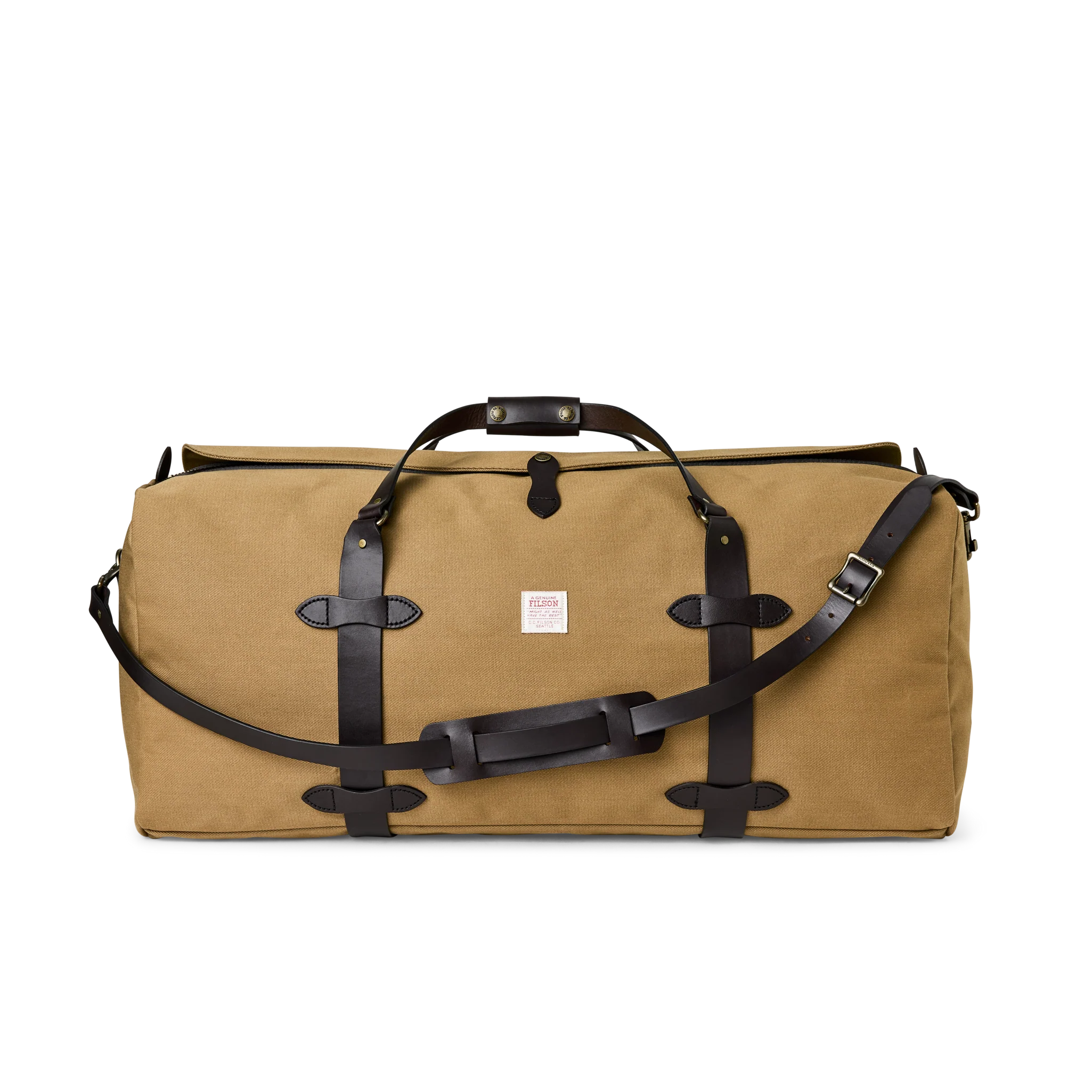 Große robuste Twill-Duffle-Tasche
