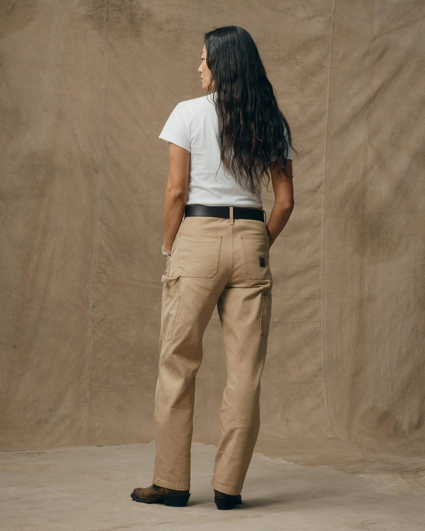 Arbeitshosen aus Leinwand für Damen