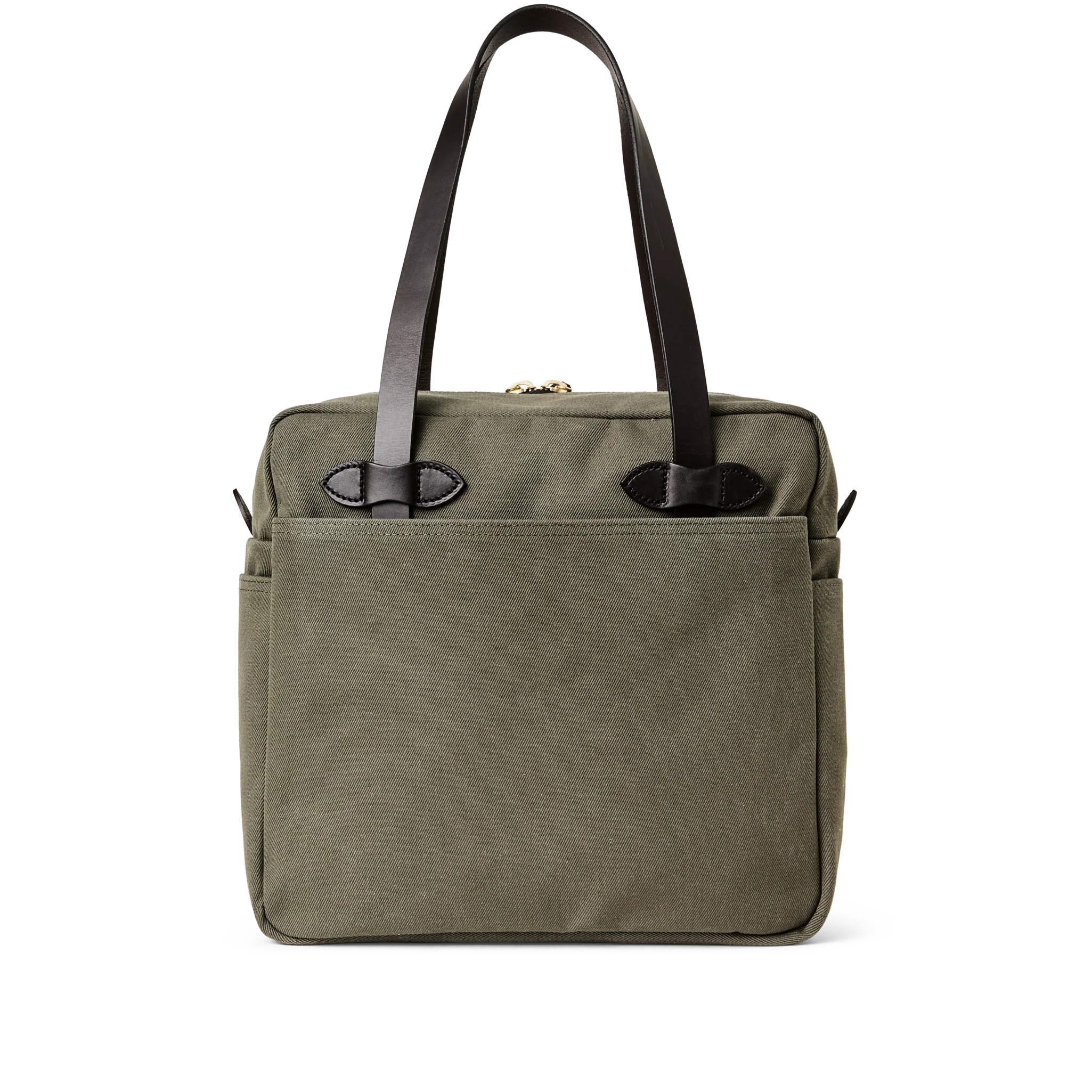 Robuster Twill-Reißverschluss-Tasche