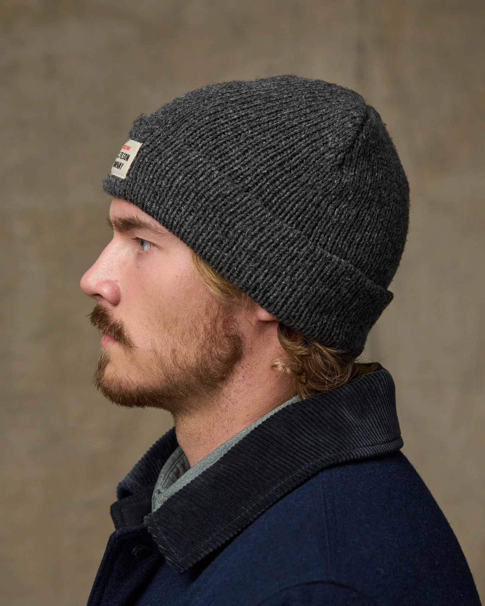 Gefütterter Ragg-Woll-Beanie