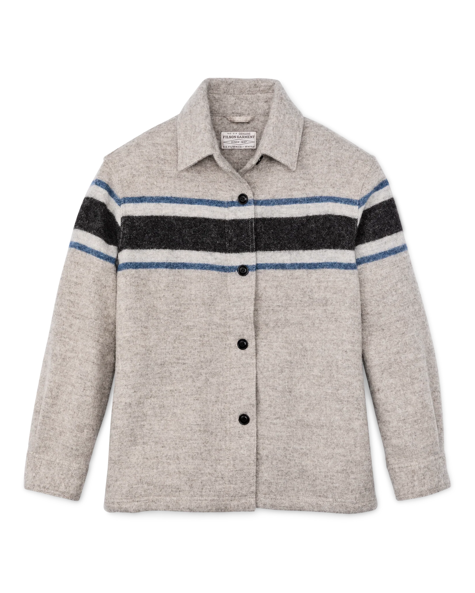 Damen-Woll-Overshirt