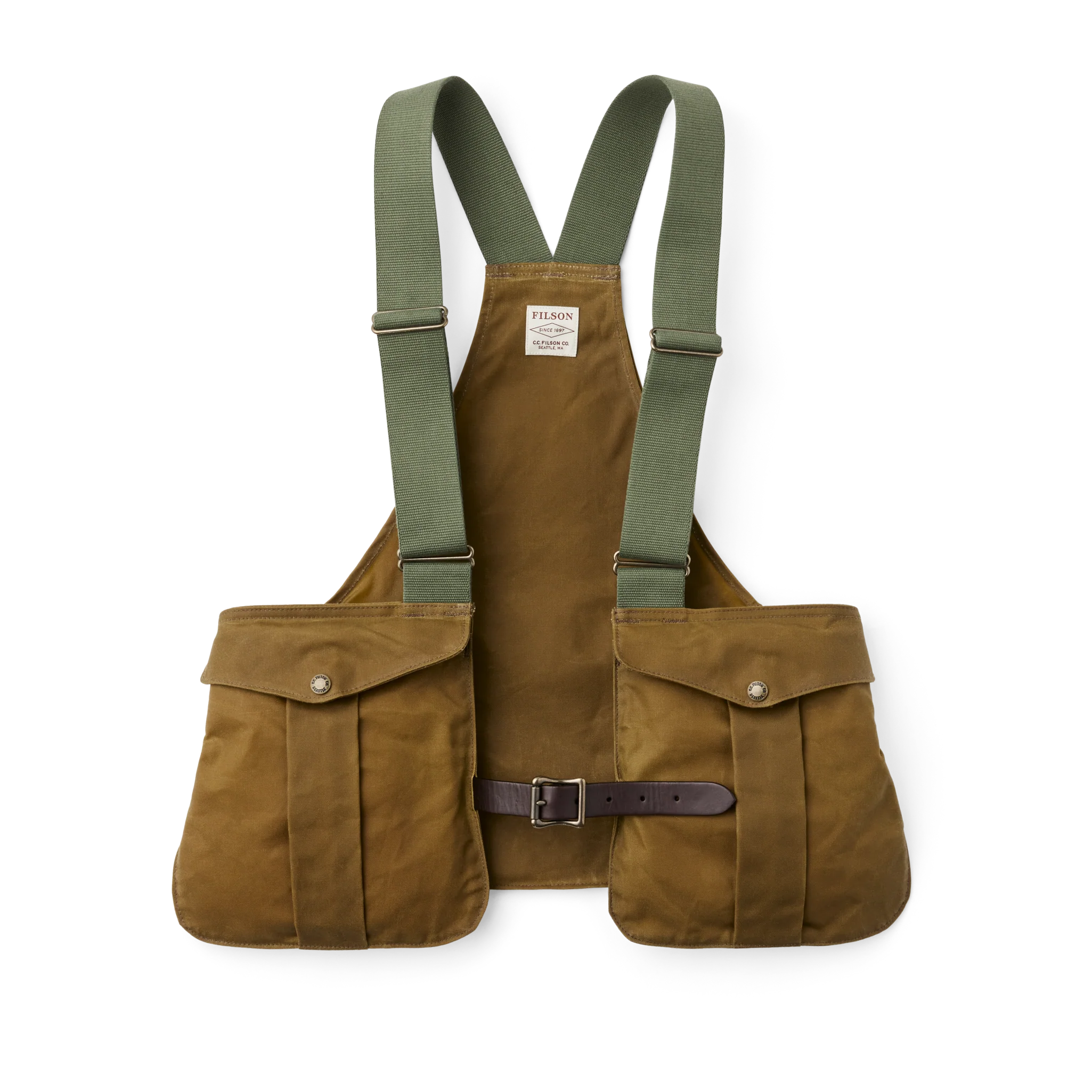Blechstoff-Jagdbeuteltasche