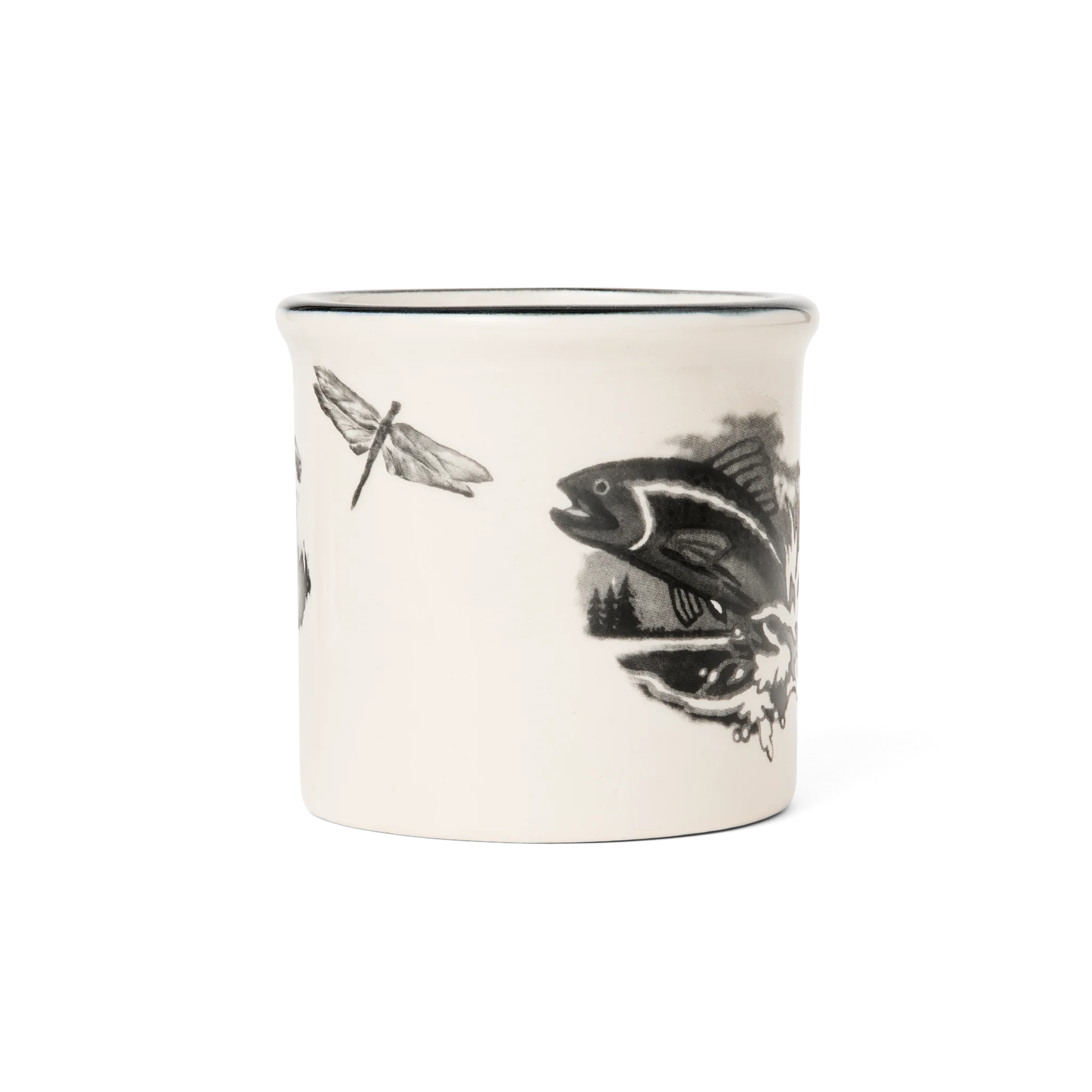 Steingut-Tasse