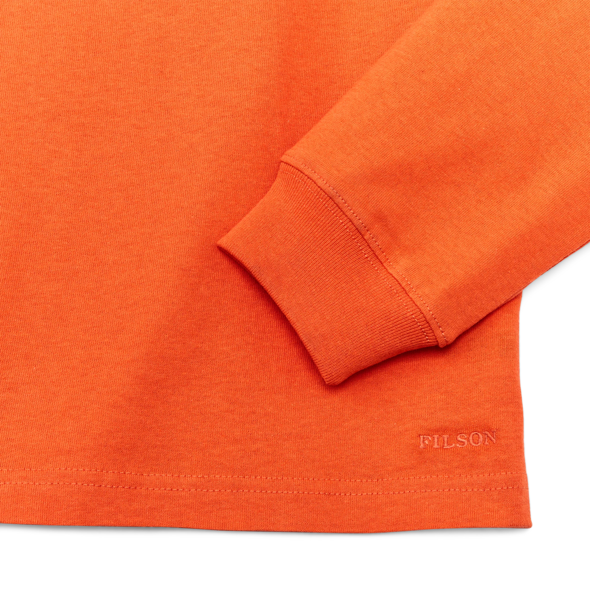 Langarm-Pioneer-T-Shirt mit Tasche