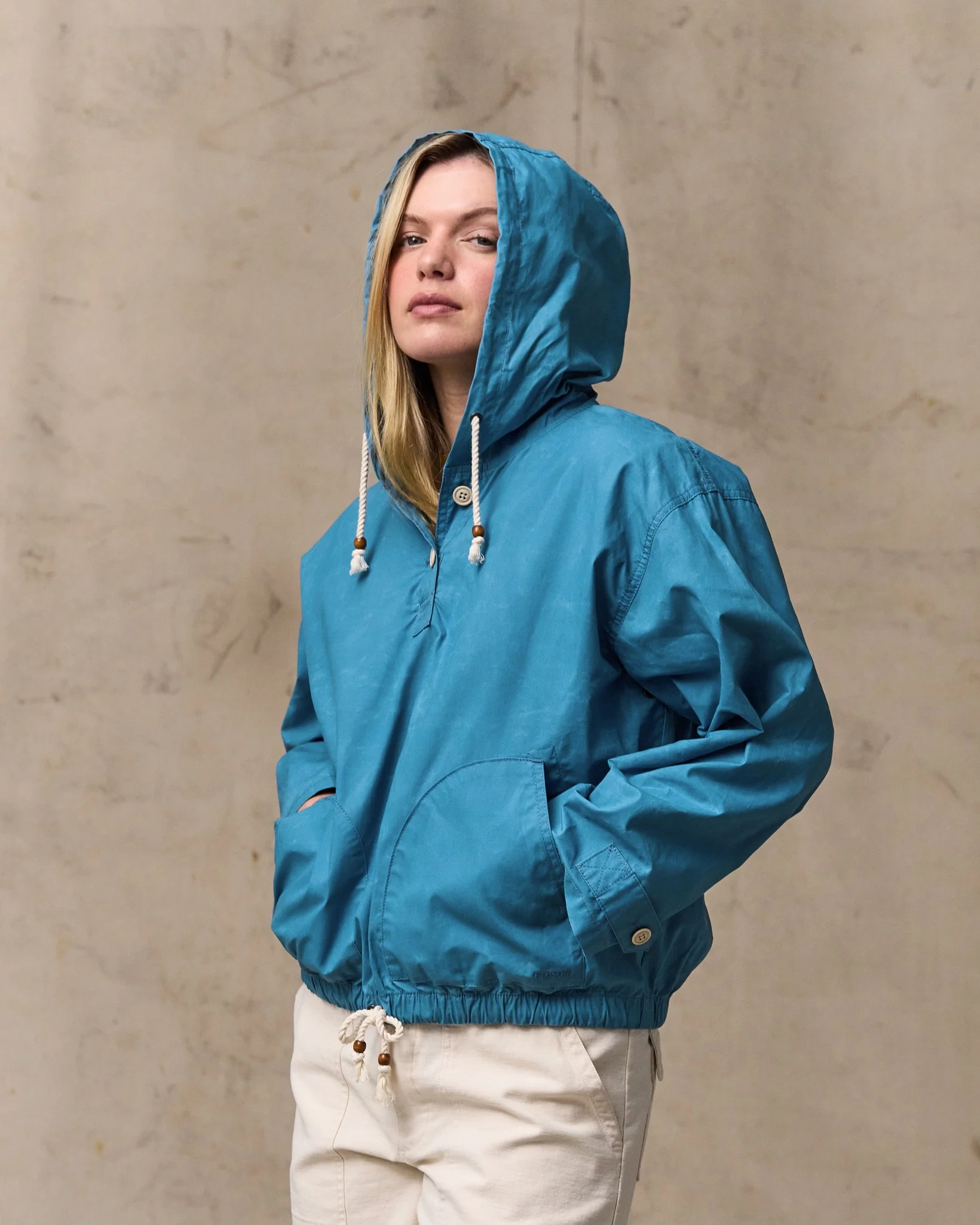 Damen Dry Wax Kapuzen-Overhead
