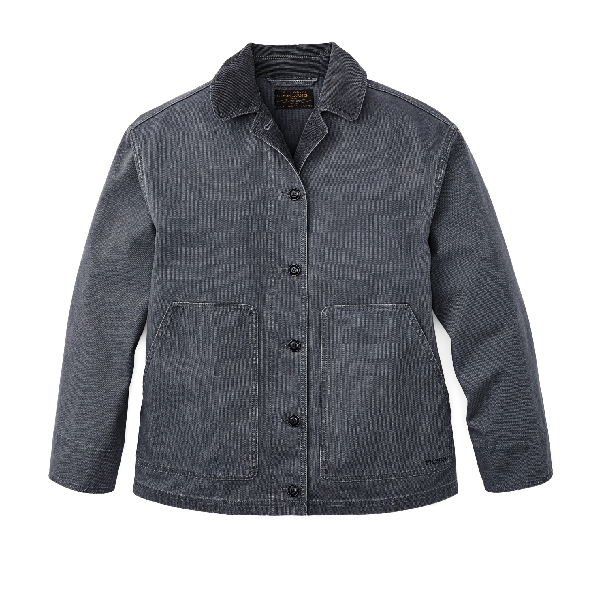 Damen Canvas-Barnmantel