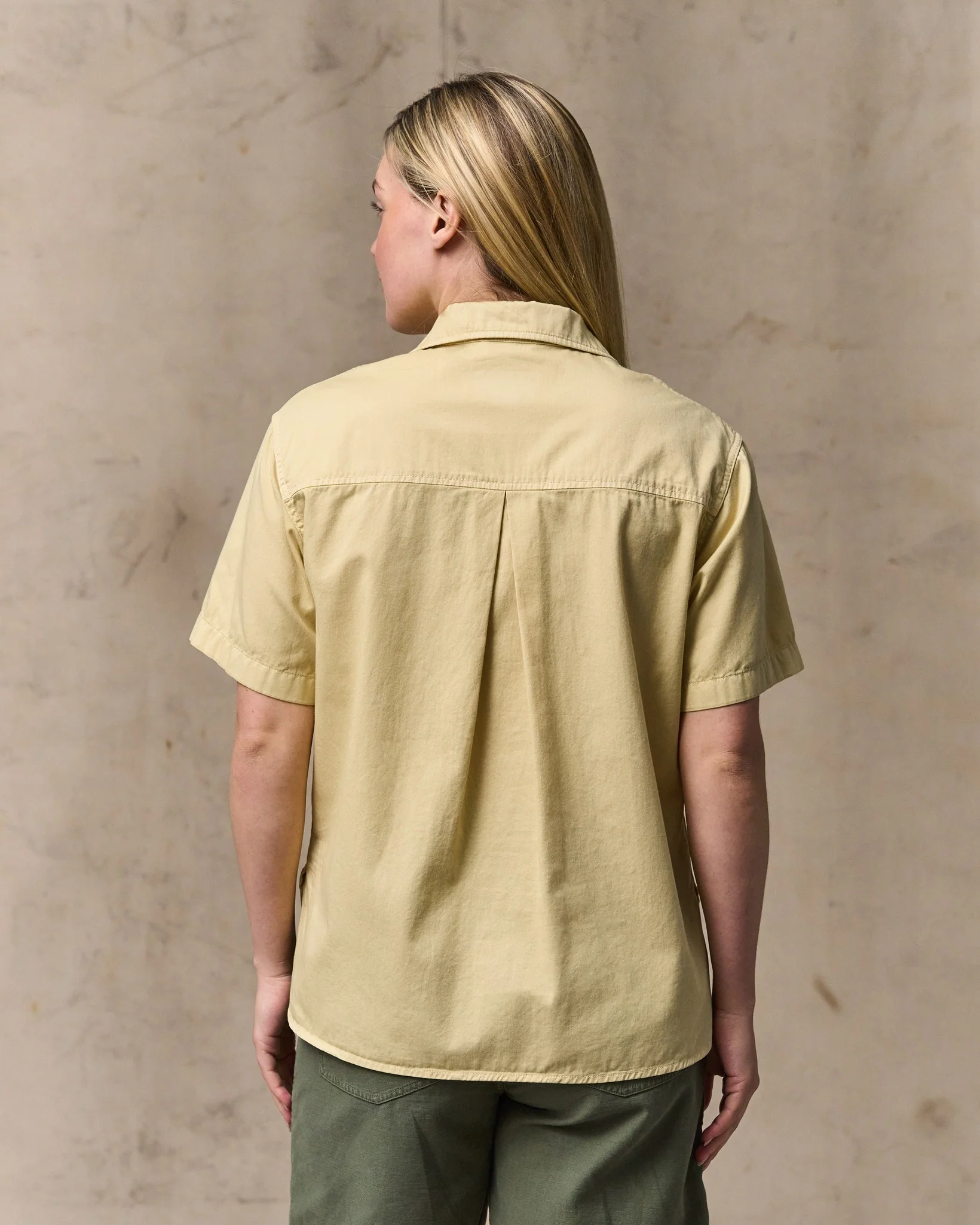 Damen Twill Popover Hemd