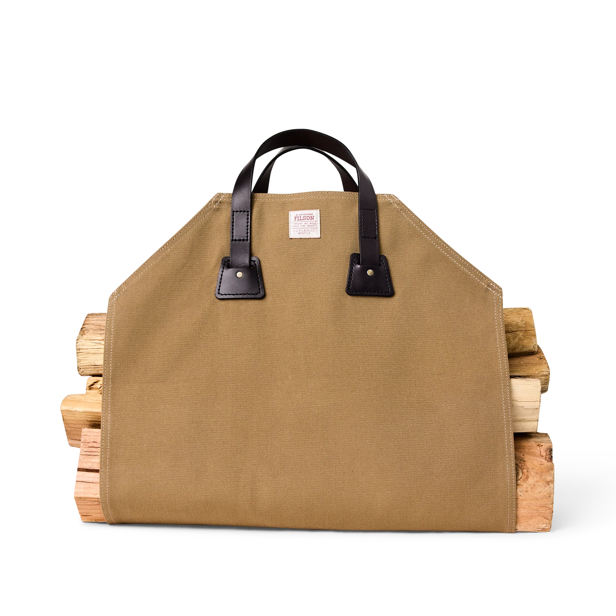 Robuster Twill Holztrager