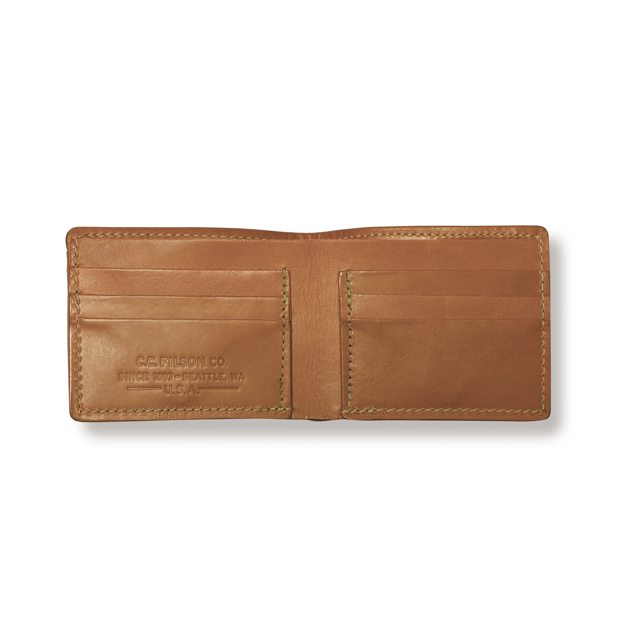 Zügel-Leder Bifold-Brieftasche