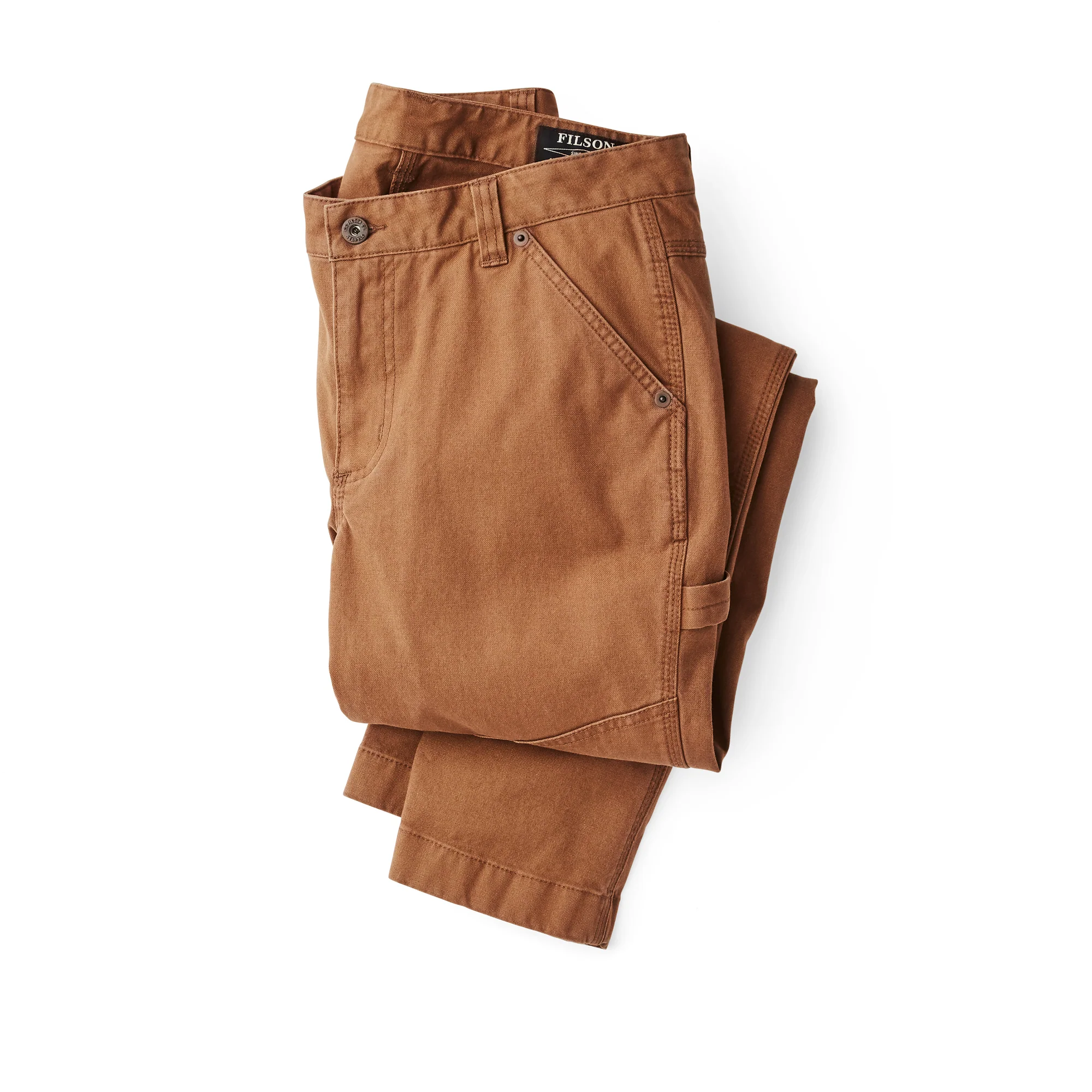 Damen Canvas Slim-Leg-Hosen