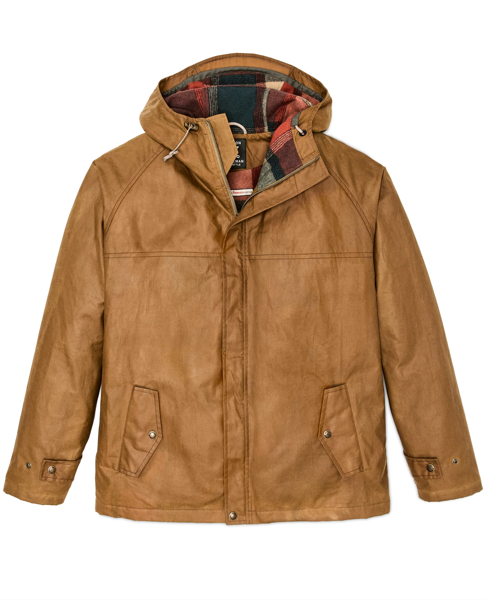 Filson X Freeman Wolllinierte Regenmantel