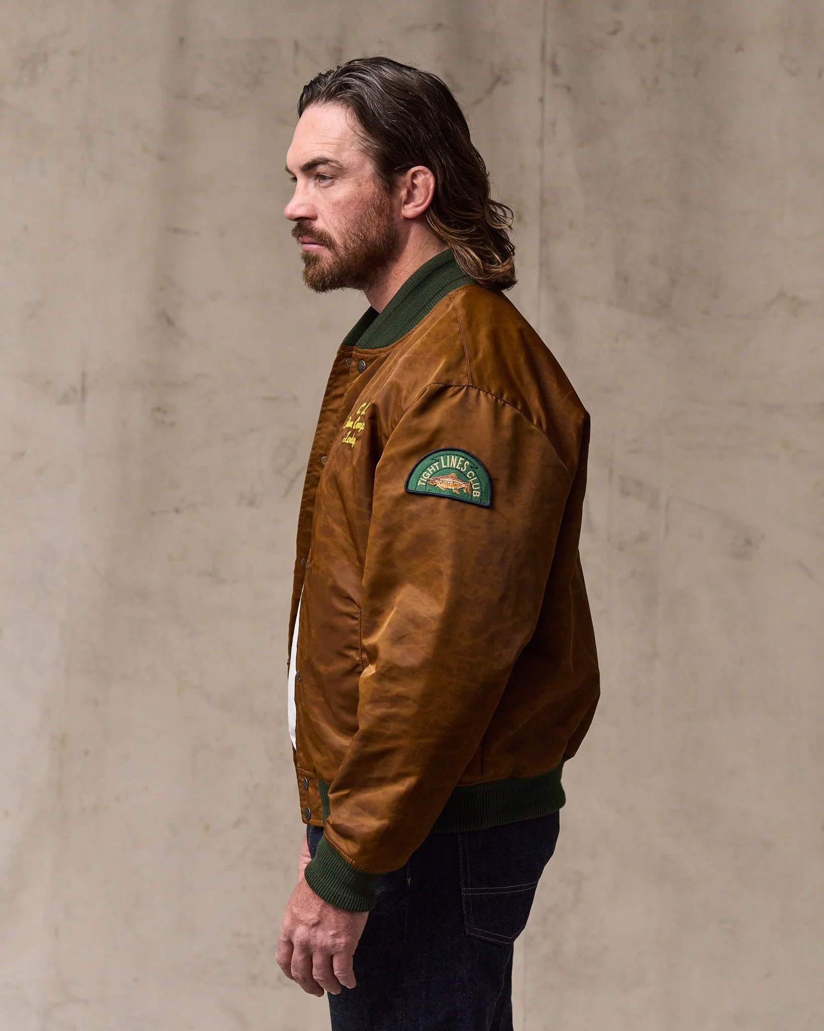 Bestickter Montlake-Jacke