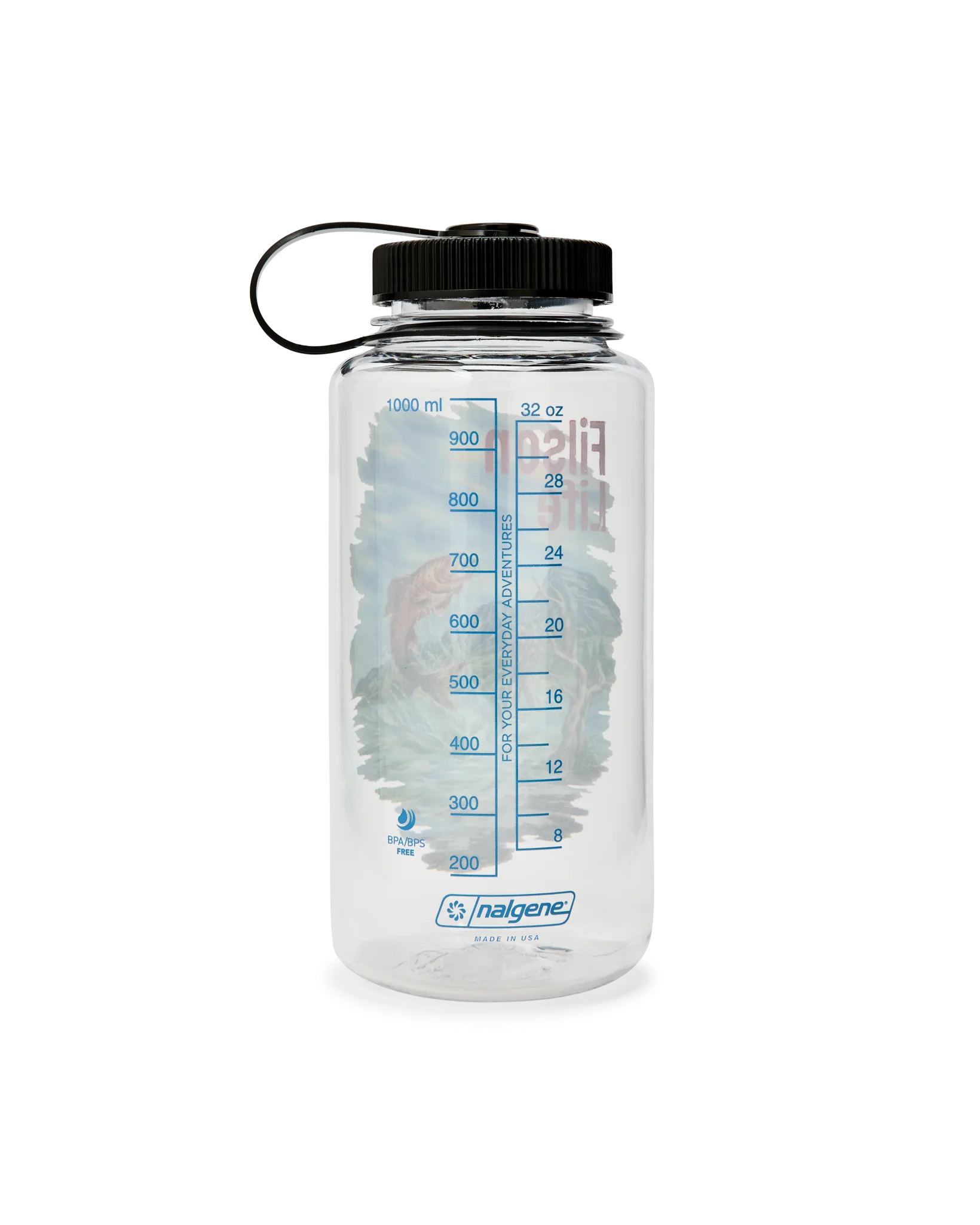 Fisch-Graphic-Nalgene-Flasche