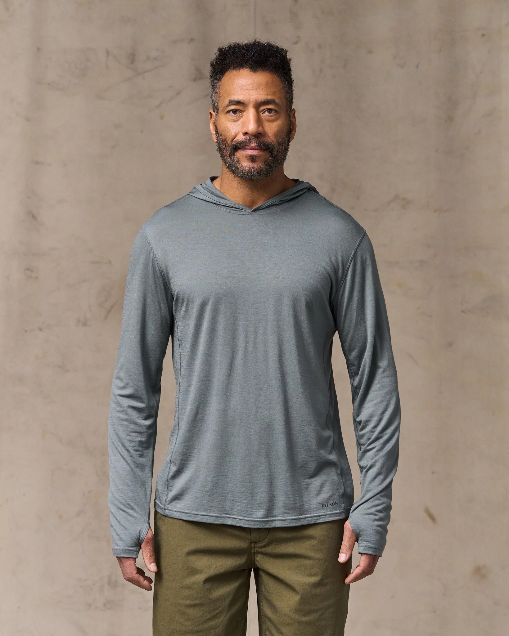 Wollmischung UPF Hoodie