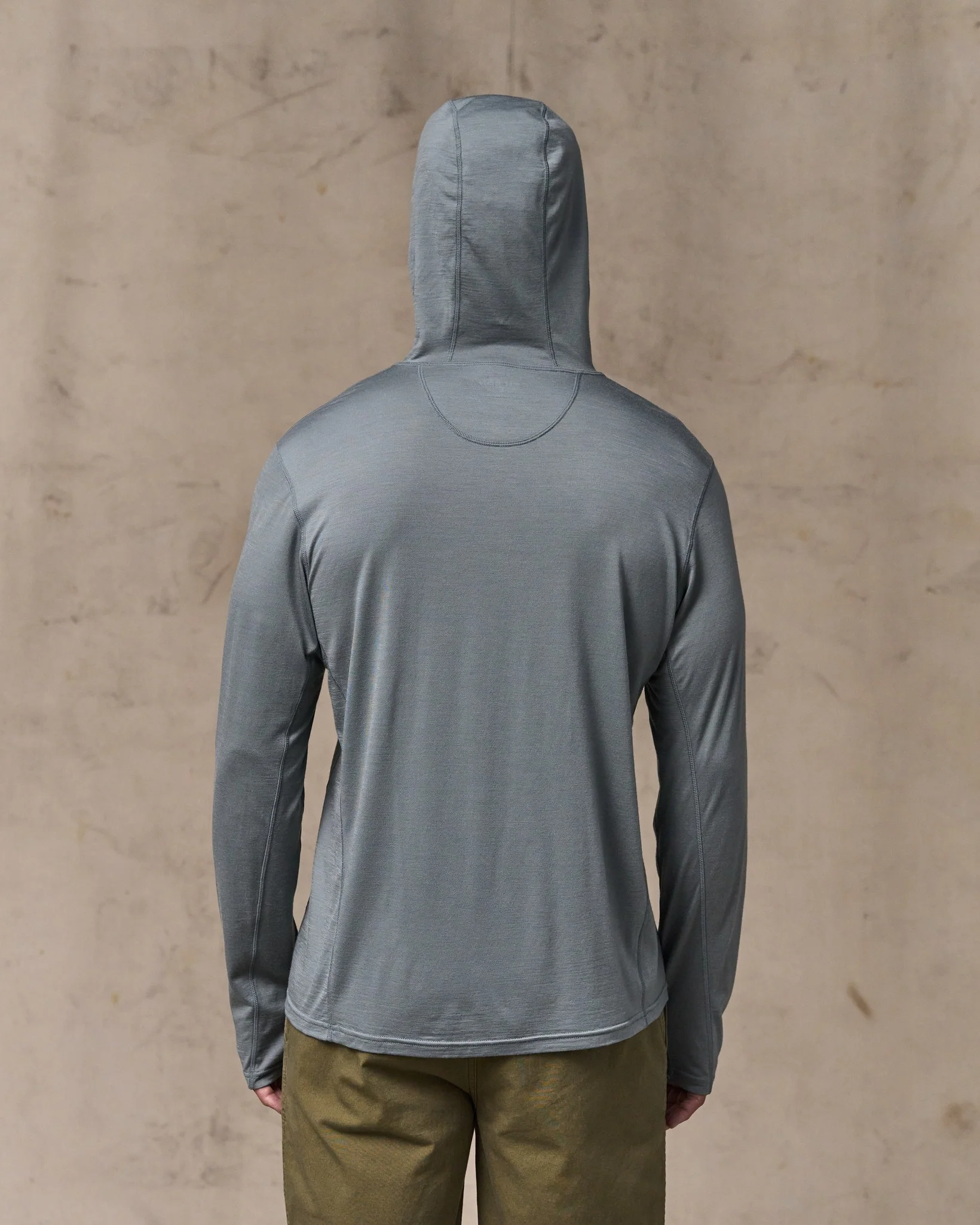 Wollmischung UPF Hoodie