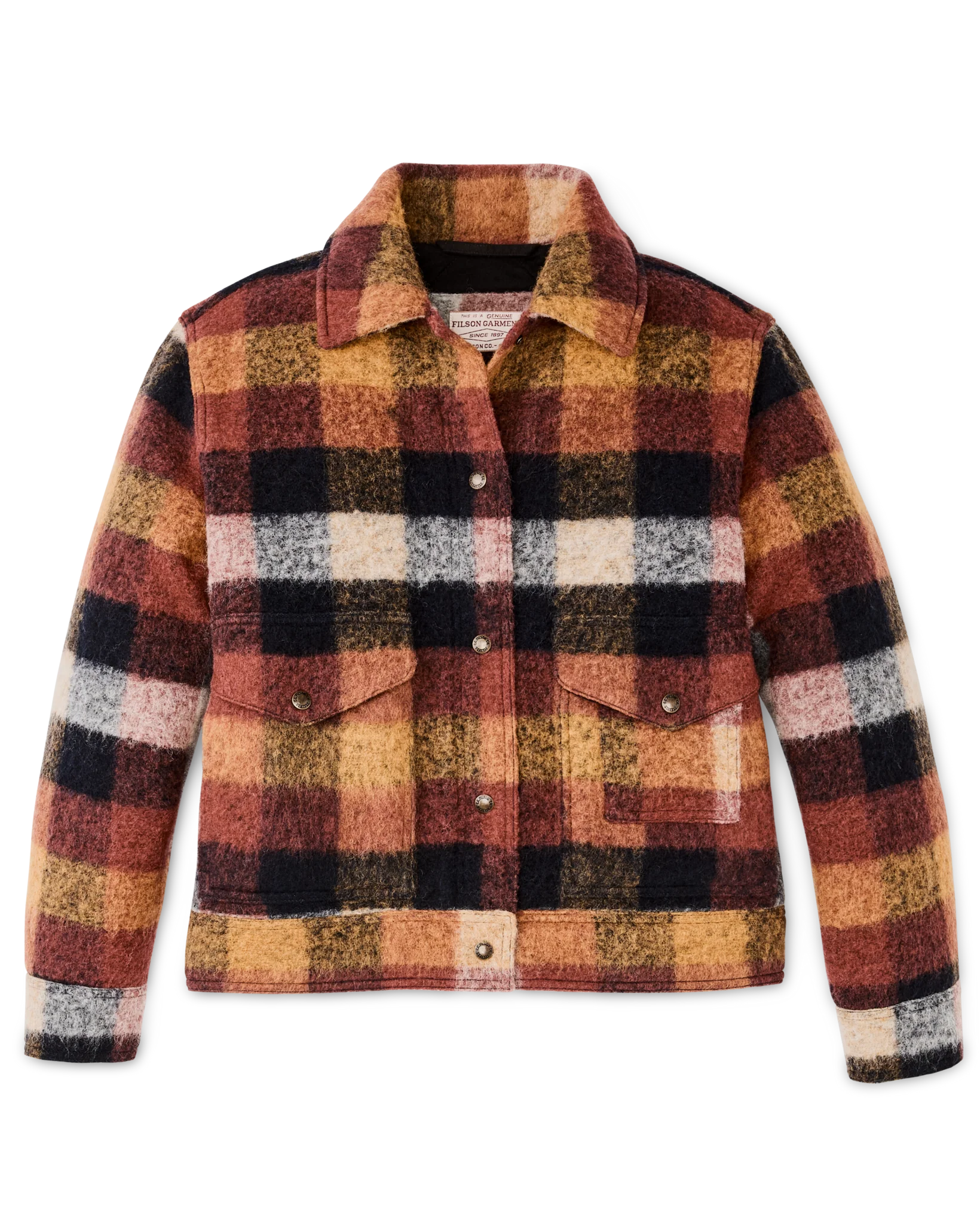 Damen-Decken-Woll-Overcoat