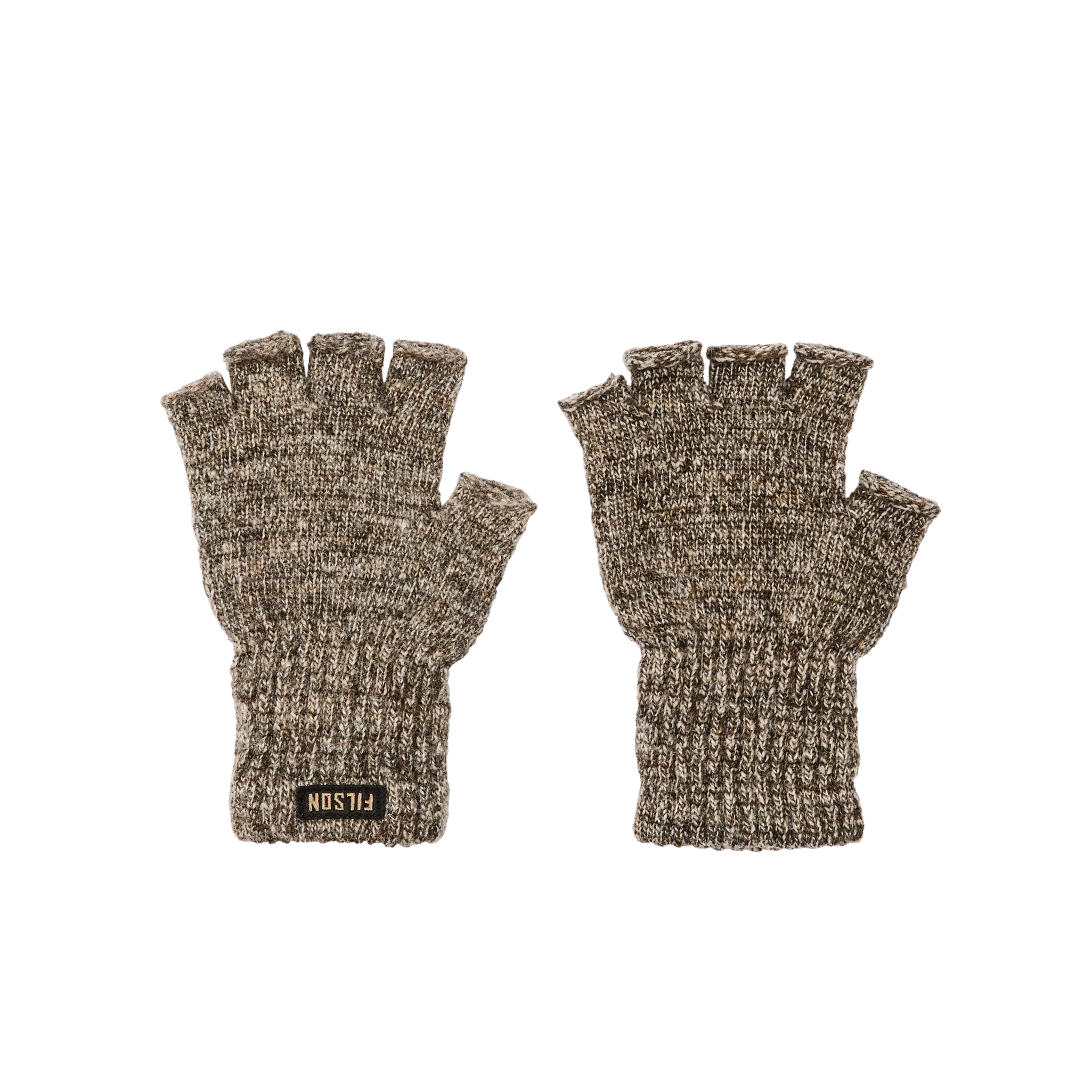 Fingerlose Strickhandschuhe
