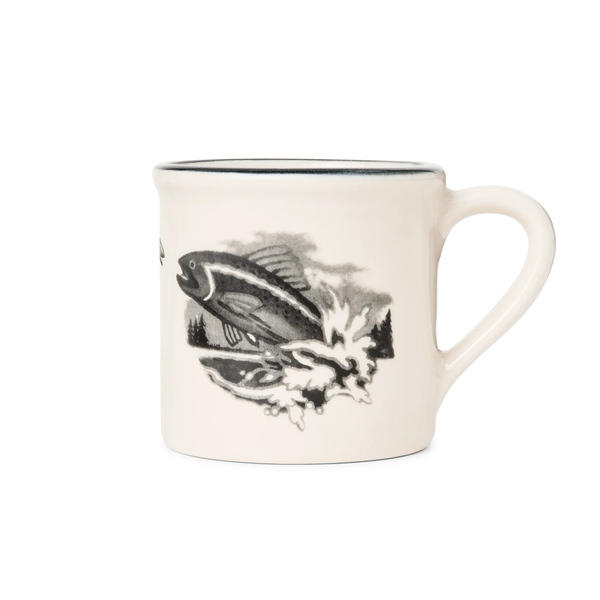 Steingut-Tasse